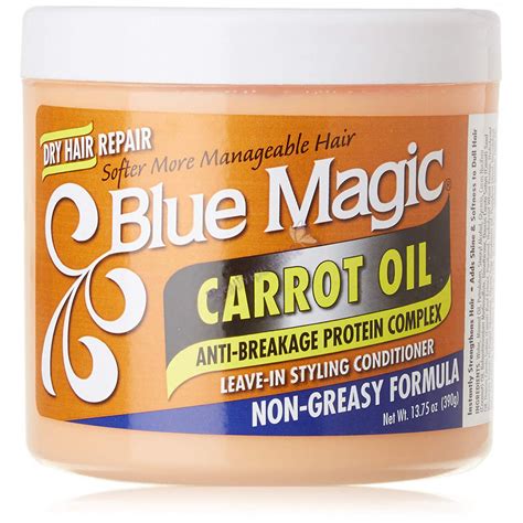 Say Goodbye to Split Ends with Blue Magic Caerot Oil